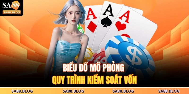 Biểu đồ mô phỏng quy trình kiểm soát vốn