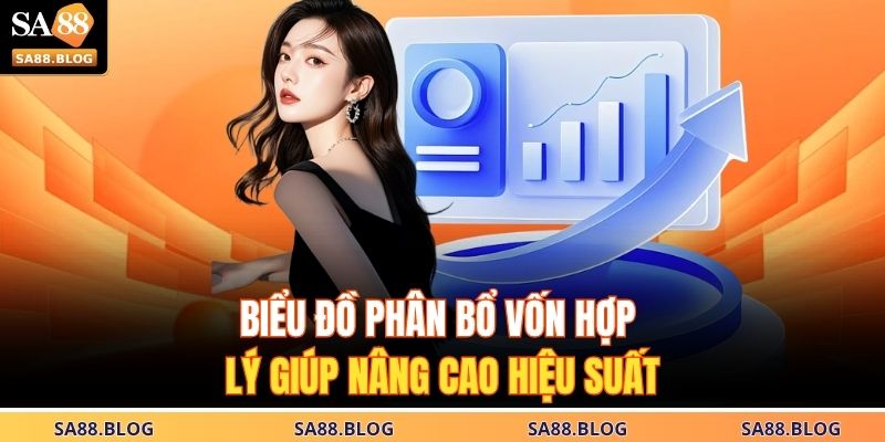Biểu đồ phân bổ vốn hợp lý giúp nâng cao hiệu suất