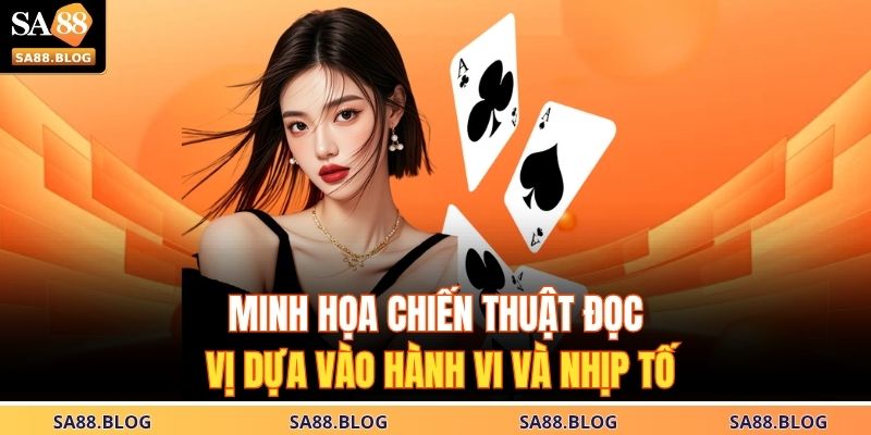 Minh họa chiến thuật đọc vị dựa vào hành vi và nhịp tố
