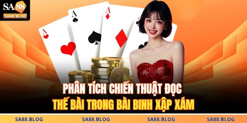 Phân tích chiến thuật đọc thế bài trong bài binh xập xám